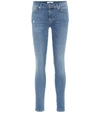7 FOR ALL MANKIND THE SKINNY MID-RISE JEANS,P00393959