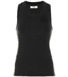 FENDI LOGO-PRINT TANK TOP,P00403622