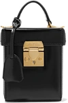 MARK CROSS Grace small glossed-leather shoulder bag