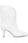 ISABEL MARANT DYTHEY LEATHER ANKLE BOOTS
