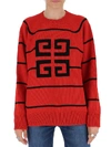 GIVENCHY GIVENCHY CONTRAST LOGO KNITTED JUMPER