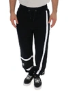 GIVENCHY GIVENCHY LOGO SIDE STRIPE TRACK PANTS