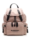 BURBERRY BURBERRY MEDIUM LOGO RUCKSACK BACKPACK