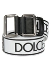 DOLCE & GABBANA DOLCE & GABBANA LOGO TAPE BELT