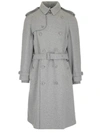BURBERRY BURBERRY DOUBLE BREASTED BELTED TRENCH COAT