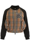 BURBERRY BURBERRY VINTAGE CHECK ZIPPED BOMBER JACKET