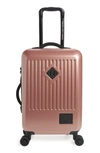HERSCHEL SUPPLY CO SMALL TRADE 23-INCH ROLLING SUITCASE - PINK,10602-03107-OS