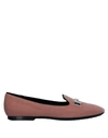 Tod's Loafers In Pink