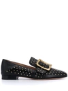 BALLY BALLY JANESSE LOAFERS - 黑色