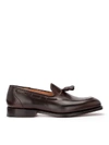CHURCH'S KINGSLEY 2 BROWN EBONY LEATHER LOAFER WITH NAPPAS.,10987826