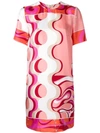 EMILIO PUCCI COPACABANA PRINT SILK MINI DRESS