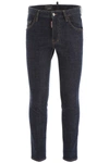 DSQUARED2 DARK WASH SKATER JEANS,10987949