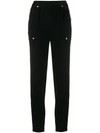 MICHAEL MICHAEL KORS ZIP-DETAIL FITTED TROUSERS