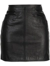 SAINT LAURENT FITTED MINI SKIRT