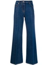 VALENTINO VLOGO WIDE-LEG JEANS