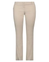 19.61 Milano Woman Pants Beige Size 10 Cotton, Elastane