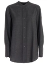 ASPESI SHIRT L/S ROUNDED BOTTOM FLANNEL,10988164