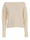 P.A.R.O.S.H SWEATER L/S SHORT WIDE NECK,10988154