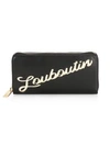 CHRISTIAN LOUBOUTIN Panettone Logo Leather Wallet