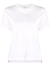 Thom Browne Side Slits Relaxed T-shirt In White