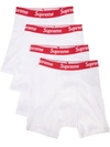 SUPREME X HANES TAGLESS BOXER BRIEFS (PACK OF 4)