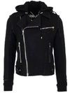 BALMAIN BALMAIN ASYMMETRIC ZIP BIKER JACKET