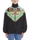 VERSACE VERSACE BAROCCO HIGH COLLAR TRACK JACKET