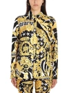 VERSACE VERSACE BAROQUE PRINT BUTTON SHIRT