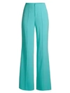 ALICE AND OLIVIA Dylan High-Waist Wide-Leg Trousers
