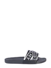 GIVENCHY GIVENCHY LOGO STRAP SLIDES