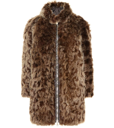 Brunello Cucinelli Reversible Fur Coat In Brown