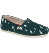 Toms Classic Canvas Slip-on In Spruce Fabric