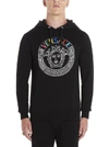 VERSACE VERSACE MEDUSA LOGO HOODIE