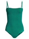 HUNZA G WOMEN'S MARIA ONE-PIECE SWIMSUIT,0400099450890