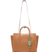 MCM MEDIUM NEO MILLA LEATHER TOTE,MWT9AMA76