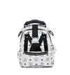 Mcm Jemison 2-in-1 Backpack In Visetos In White