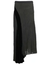 LOEWE ASYMMETRIC SKIRT,10988269