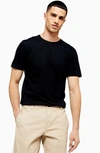 Topman 3-pack Classic Fit Crewneck T-shirts In Black