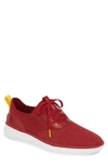 Cole Haan Men's Generation Zerøgrand Stitchlite Sneakers Men's Shoes In Red Dahlia