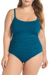 La Blanca Island One-piece Swimsuit In Mar