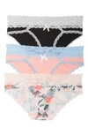 HONEYDEW INTIMATES AHNA 3-PACK HIPSTER PANTIES,200461MP