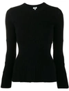 KENZO RIBBED KNIT SWEATER