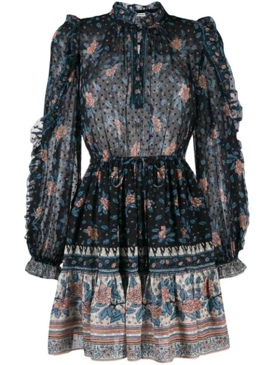 Ulla Johnson Printed Dani Dress - 蓝色 In Blue