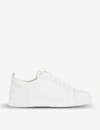 CHRISTIAN LOUBOUTIN LOUIS JUNIOR LEATHER TRAINERS,81904747