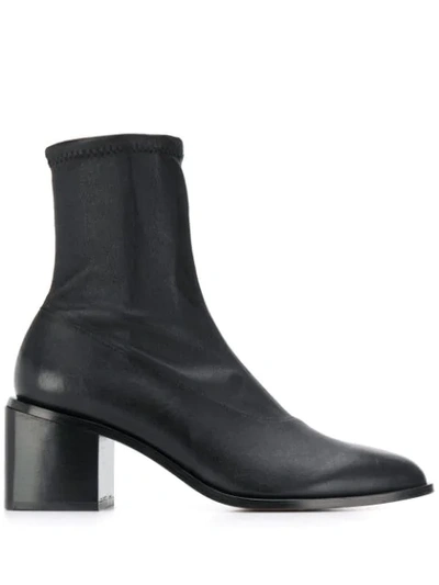 Clergerie Xia Leather 75mm Boots In Black