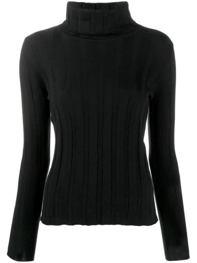 Philo-sofie Ribbed Knit Sweater - 黑色 In Black