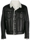 BALMAIN SHEARLING BOMBER JACKET