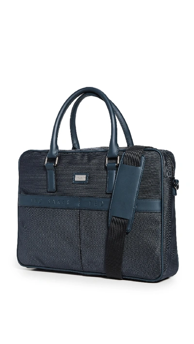 Ted Baker Frizzey Briefcase In Navy