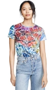 ALICE AND OLIVIA RYLYN CREW NECK TOP