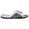 Nike Jordan Men's Jordan Hydro 4 Retro Slide Sandals, White - Size 10.0